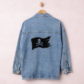 PIRATE FLAG Denim jeans jas Jacket (Hangar)