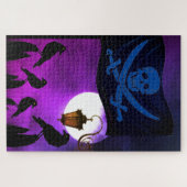 Pirate Flag en Moon Legpuzzel (Horizontaal)