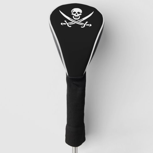 Pirate Flag Golfheadcover (Voorkant)