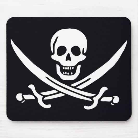 Pirate Flag Jack Rackham Muismat (Voorkant)