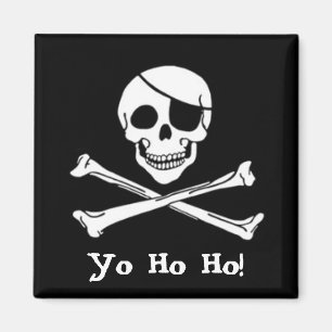 Pirate Flag Jolly Roger Magnet Magneet