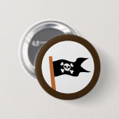 Pirate Flag Ronde Button 5,7 Cm (Voorkant /achterkant)