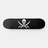 Pirate Flag Skateboard (Horizontaal)