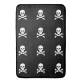 Pirate Flag Skull en Crossbones Jolly Roger Badmat (Voorkant Verticaal)