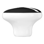 Pirate Flag (Skull en Crossbones) (Jolly Roger) Keramische Knop (Zijkant)