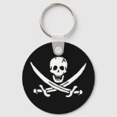 Pirate Flag Sleutelhanger (Achterkant)