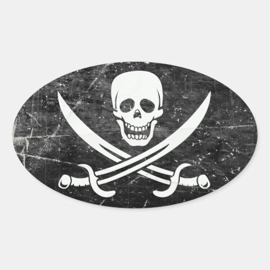 Pirate Flag Stickers (Voorkant)