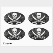 Pirate Flag Stickers (Vel)