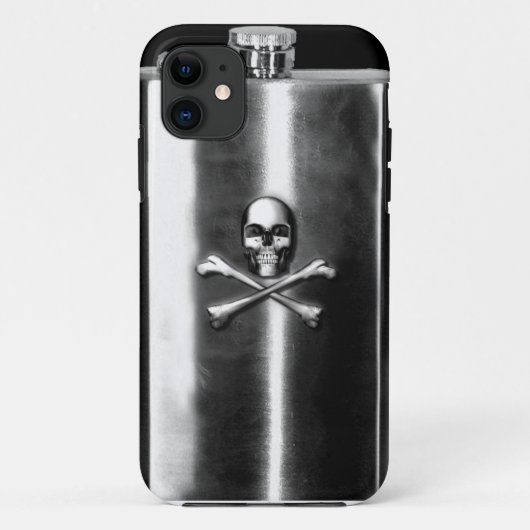 Pirate Flask iPhone case (Achterkant)