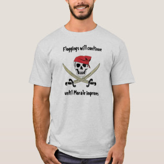 Pirate Floggings Jolly Roger T-Shirt