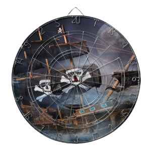 PIRATE GHOST SHIP DARTBORD