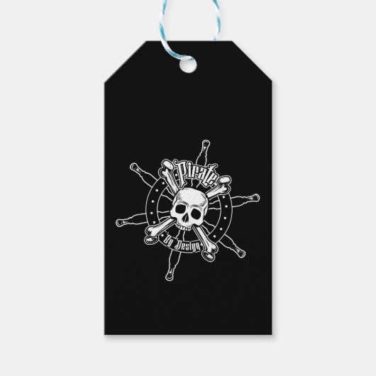 Pirate Gift Label Cadeaulabel (Voorkant)