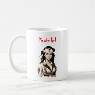 Pirate Girl Coffee Mug