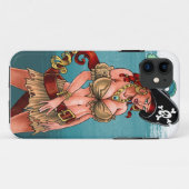 Pirate Girl Iphone 5 Hoesje (Achterkant (horizontaal))