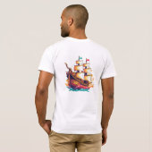 Pirate Girl T-shirt (Achterkant volledig)