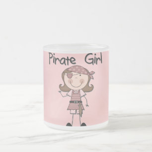Pirate Girl Tshirts en Gifts Matglas Koffiemok