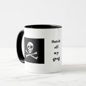 Pirate Grog Mok (Voorkant links)