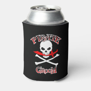 Pirate Groom Blikjeskoeler