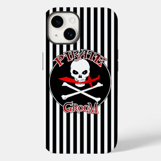 Pirate Groom iPhone 12 Coque (Verso)