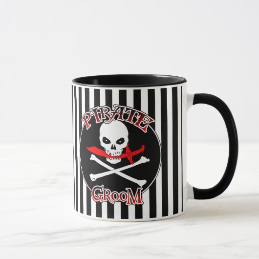 Pirate Groom Mug (Droite)