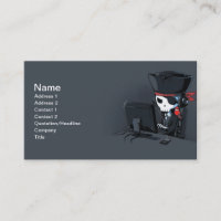 Pirate hacker visitekaartje
