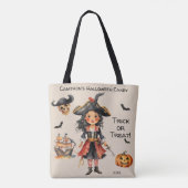 Pirate Halloween Snoep Trick or treat Draagtas (Achterkant)