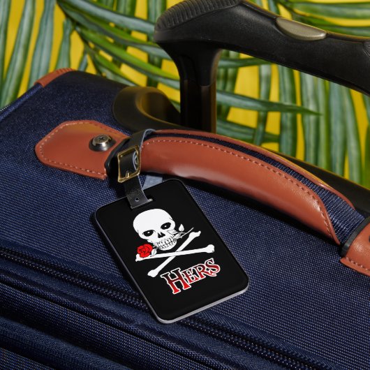 Pirate Hers Bagagelabel (Voorkant Insitu 1)