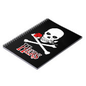 Pirate Hers Notitieboek (Linkerzijde)