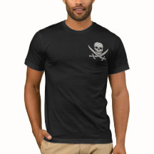Pirate - Het leven is als het T-shirt van de oceaa