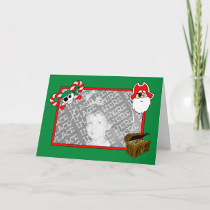 Pirate Holiday Kaart Sjabloon (Design#2)