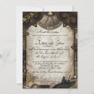Pirate Invite Kaart