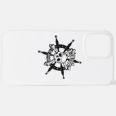 Pirate iPhone Case 12 Pro Max iPhone Hoesje (Achterkant horizontaal)