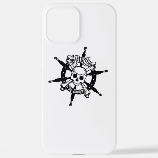 Pirate iPhone Case 12 Pro Max iPhone Hoesje (Achterkant)