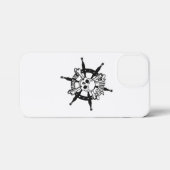 Pirate iPhone Case 13 Mini iPhone Hoesje (Achterkant horizontaal)