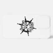 Pirate iPhone Case 13 Pro Hoesje (Achterkant horizontaal)