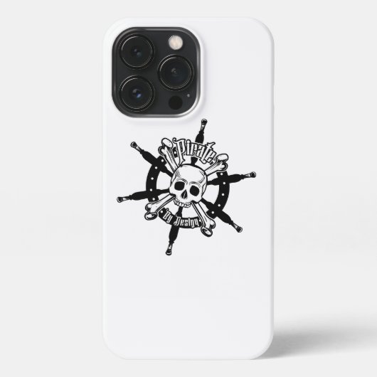 Pirate iPhone Case 13 Pro Hoesje (Achterkant)