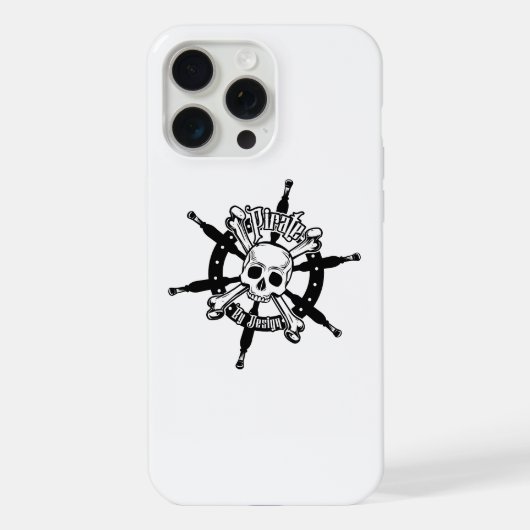 Pirate iPhone Case 15 Pro Max iPhone Hoesje (Achterkant)