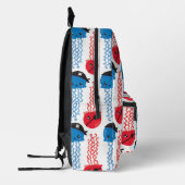 Pirate Jellyfish, kwallen Pattern, Zee Animals Bedrukte Rugzak (Links)