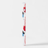 Pirate Jellyfish, kwallen Pattern, Zee Animals iPhone Hoesje (Linkerkant)