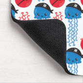 Pirate Jellyfish, kwallen Pattern, Zee Animals Muismat (Hoek)