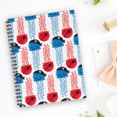 Pirate Jellyfish, kwallen Pattern, Zee Animals Planner