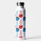 Pirate Jellyfish, kwallen Pattern, Zee Animals Waterfles (Links)