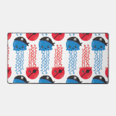 Pirate Jellyfish, Motif de méduses, Sea Animaux (Recto)