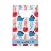 Pirate Jellyfish, Motif de méduses, Votre nom (Dos)