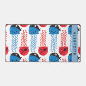 Pirate Jellyfish, Motif de méduses, Votre nom (Recto)