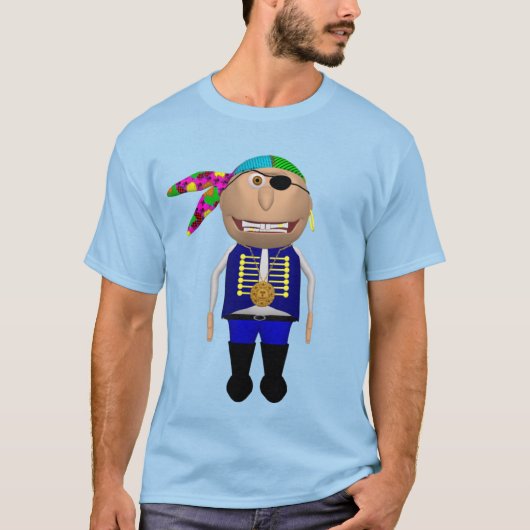 Pirate Johnny T-shirt (Devant)