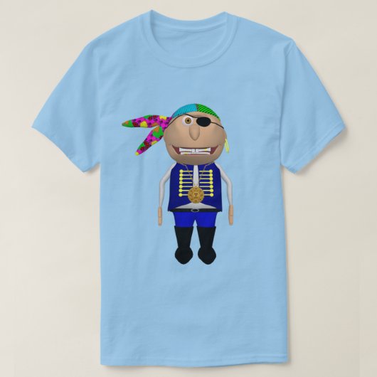 Pirate Johnny T-shirt (Design voorkant)