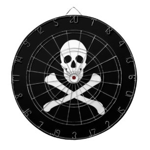 Pirate (Jolly Roger) (Skull en Crossbones) Dartbord