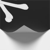 Pirate (Jolly Roger) vlag Cadeaupapier (Hoek)