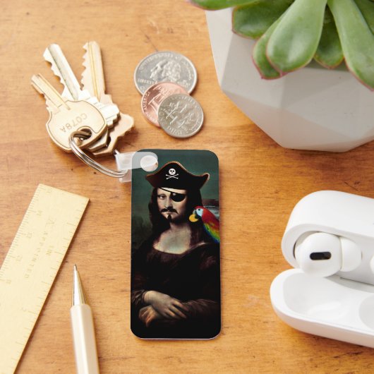 Pirate Kapitein Mona Lisa Sleutelhanger (Bureau)